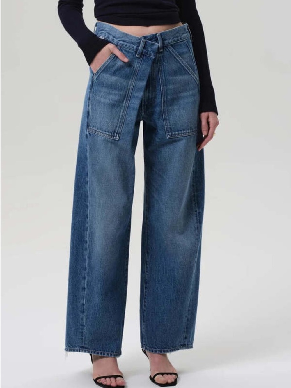 Citizens of Humanity Ines Utility Trouser Jeans - Size 27 - Picture 2 of 14